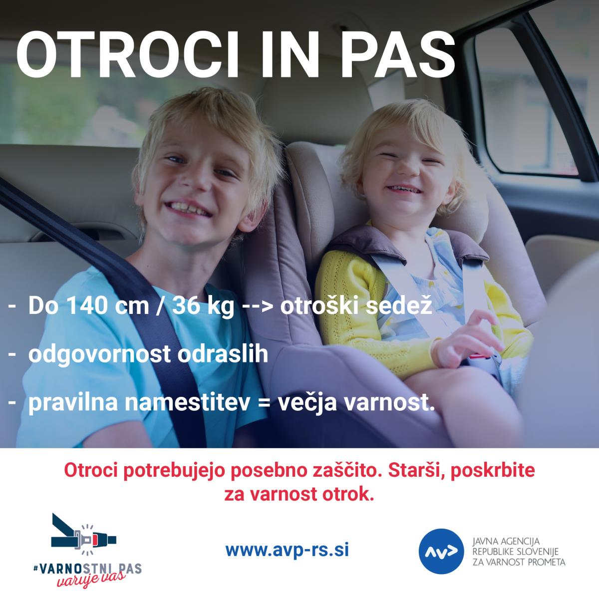 Varnostni pas otroci